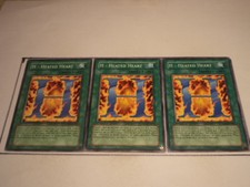 3X H - Heated Heart DP03-EN016 - Yugioh Yu Gi Oh! 3 Playset