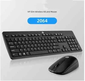 Sk2064 laser wireless keyboard and mouse KIT for HP Business keyboard T6L04AA - Picture 1 of 18
