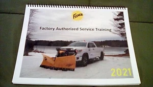 FISHER FACTORY TRAINED AUTHORIZED SERVICE TRAINING MANUAL 2021 & WATER BOTTLE - Picture 1 of 7