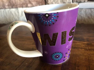 Starbucks 2006 Holiday Purple Wish "Joy to the World" 14 oz Kaffeebecher/Tasse - Bild 1 von 8