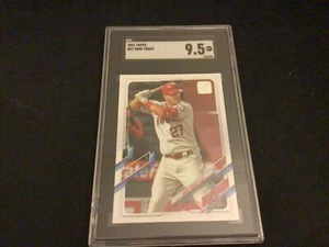 2021 Topps Mike Trout #27  SGC 9.5 - Picture 1 of 3