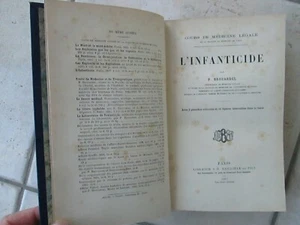 BROUARDEL : L'INFANTICIDE, 1897. - Bild 1 von 12
