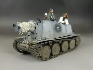 1/35 Construido Segunda Guerra Mundial Rejilla Alemana Ausf.H 15cm sIG 33 auf Pz 38(t) SP Obús Modelo - Imagen 1 de 17