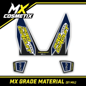 Pro Circuit Ti-6 End Cap Decal NAVY - Picture 1 of 1