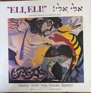 Jewish Cantorial Yiddish LP- Victor Vida-Wieder - Eli, Eli- Bonn Synagogue - Picture 1 of 4