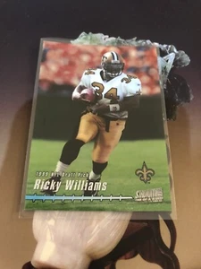 Ricky Williams #170 radiocontrol 1999 Topps Stadium Club ""One of a Kind"" #d/150 SP - Imagen 1 de 2