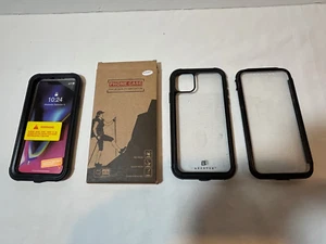 Apple iPhone 11 Full Case Cover Shockproof Built-in Screen Protector New +1 Used - Picture 1 of 8