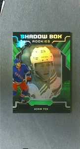 2019-20 Upper SPx Shadow Box Rookies #S-AF Adam Fox Rangers - Picture 1 of 2