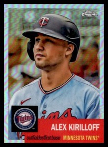 2022 Topps Chrome Platinum Alex Kirilloff Refractor #236 Twins