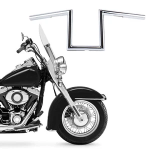 Manillar colgante de 6" Rise Z Bar Ape para Harley Dyna Street Bob 2006-2017 - Imagen 1 de 9