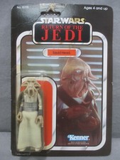 Star Wars SQUID HEAD 65-Back Return Of The Jedi Vintage 1983 MOC