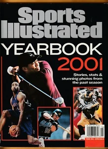 Tiger Woods Vince Carter 2001 anuario ilustrado deportivo B2 - Imagen 1 de 2