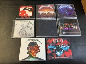Metallica 8 CD Lot | Ride The Lightning, Master Of Puppets, And Justice, Black + - Foto 1 di 4