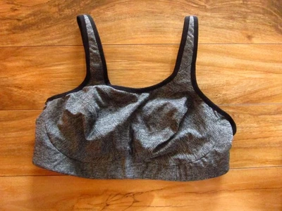 Sujetador deportivo Goddess gris impacto medio sin cables talla 36DDD Foto 1 de 4