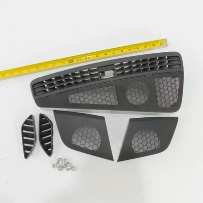 Juego de 5 cubiertas y tapas de ventilación de descongelación de altavoz salpicadero delantero Audi A4 S4 B8 09-16 Foto 1 de 4