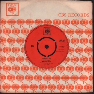 Marty Robbins Teenager's Dad 7" vinyl UK Cbs 1963 3 prong label design in - Picture 1 of 2