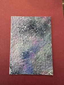 ACEO Original  Art watercolor and ink  Card Abstract Art , Fashion Watercolor - Picture 1 of 1