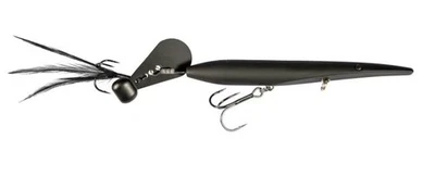 Señuelo Zman Hellraizer 5 pulgadas 5/8 oz topwater ¡¡¡NEGRO!!! ¡Nuevo en paquete de fábrica! Foto 1 de 3