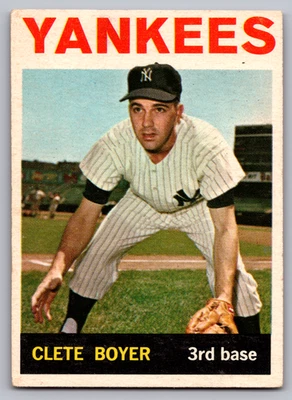 Clete Boyer Yankees 1964 Topps #69 Foto 1 de 3