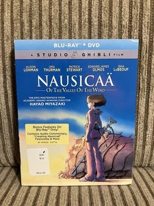 Nausicaa Of The Valley Of The Wind Blu-Ray + DVD With Slipcover Studio Ghibli - Imagen 1 de 2