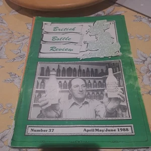 British Bottle Review, BBR, Issue Number 37, April May June 1988. - Bild 1 von 1