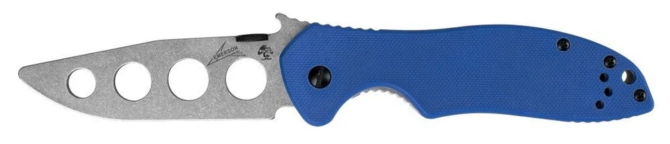Navaja de Bolsillo Plegable Kershaw Emerson Azul Framelock - 6034TRAINER Foto 1 de 1