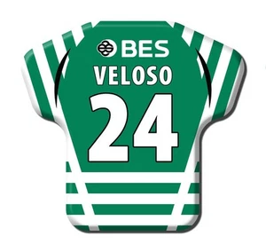 Calamita Simile a T-Shirt Calcio Stagione 2007/2008 Sporting CP 24 Miguel - Imagen 1 de 9