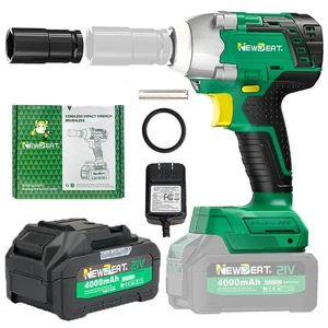 Cordless Impact Wrench, 21V Brushless 1/2 inch Impact Wrench, Electric Impact... - Bild 1 von 9