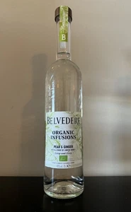 Belvedere Organic Infusions Pear & Ginger Vodka 70cl - Foto 1 di 4