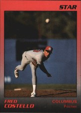 1989 Columbus Mudcats Star #6 Fred Costello