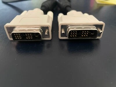 DVI-D Dual-Link Kabel Stecker/Stecker + Ferrit schwarz 1,5m  - Bild 1 von 2