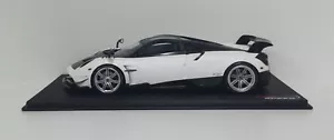 Model Car Scale 1:18 Pagani Huayra 2016 White Top Speed Modeling Static - Picture 1 of 10