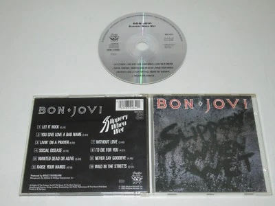 BON JOVI/SLIPPERY WHEN WET(JAMBCO POLYGRAM 830 264-2) CD ALBUM - Bild 1 von 3