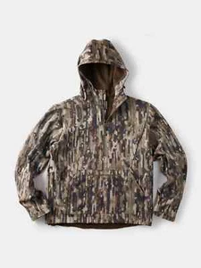 Duck Camp Contact Softshell Hunting Hoodie Jacket Woodland Camo sz Large - Picture 1 of 4