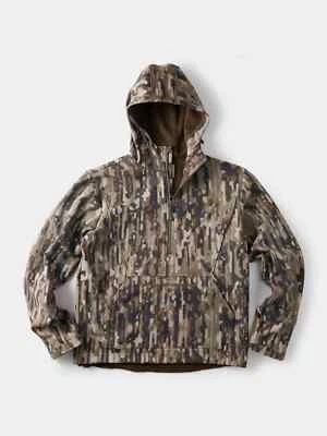 Duck Camp Contact Softshell Hunting Hoodie Jacket Woodland Camo sz Large - Image 1 of 4