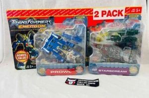 Transformers Energon 2 Pack Starscream and Prowl MOSC - Picture 1 of 1