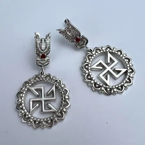 Pendientes de plata de ley 925 para mujer joyería vintage - Imagen 1 de 8