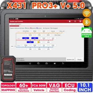 Launch X431 Pro3S+ V+ 5.0 Pro 5 Professional Car OBD2 Diagnostic Tool All System Diagnostic - Picture 1 of 17
