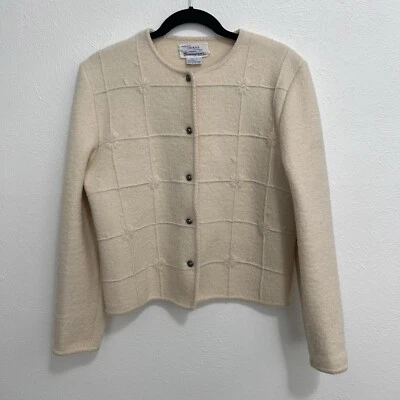 Chaqueta Blazer De Colección Deans Of Scotland Trimingham's Bermudas Talla L Beige 100% Lana Foto 1 de 4
