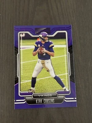 2021 Panini Playbook Purple Foil Parallel #55 KIRK COUSINS Football Card - Image 1 of 2
