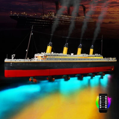 LocoLee LED Licht Kit für Lego 10294 Titanic Schiff Creator Expert Beleuchtung