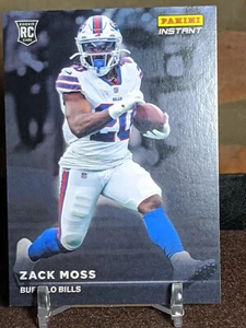 2020 Panini Instant Rookie Spotlight #RS26 Zack Moss RC /1155 - Picture 1 of 6