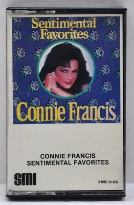 CONNIE FRANCIS   "Sentimental Favorites"  Cassette   SMI  SMIC-51AS Foto 1 de 4