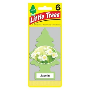 Little Trees Jasmin Tree Lufterfrischer Haus/Autoduft 6er Pack - Bild 1 von 1