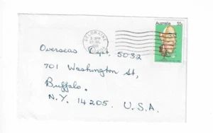 AUSTRALIA 1981 Cover sent from Deloraine Tasmania to U.S. - Picture 1 of 2