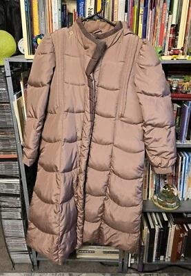 Abrigo de plumón largo vintage talla pequeña Foto 1 de 4