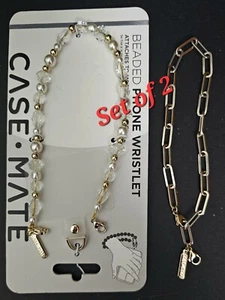 Case-Mate Beaded Universal Phone Wristlet - Set Of 2 - Photo 1 sur 7