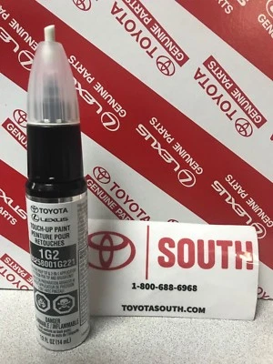 Genuine Toyota Lexus OEM Touch Up Paint Falcon Gray  00258-001G2-21 1G2 - Image 1 of 2