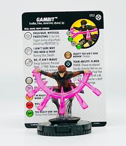 Marvel Heroclix House of X Set Gambit #052 Super Rare w/ Card