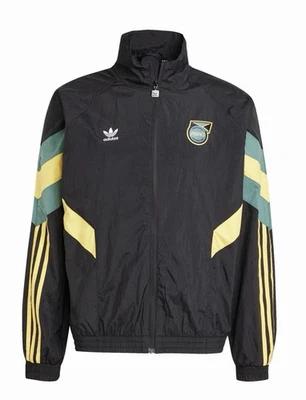 CHAQUETA DEPORTIVA DE FÚTBOL ADIDAS ORIGINALS JAMAICA PARA HOMBRE TALLA MEDIANA RARA EN5568 Foto 1 de 4